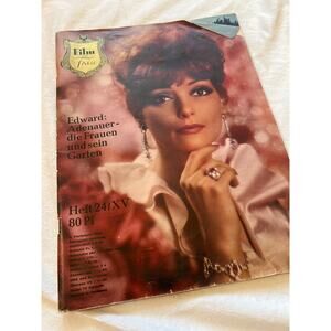Vintage 60’s Germany fashion lifestyle magazine Film Frau photography